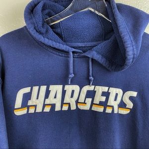 NFL Los Angeles Chargers Retro Logo Blue Gold XL